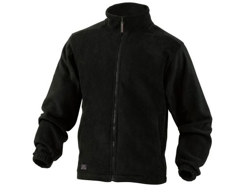 Casaco polar deltaplus com punhos elasticos e 2 bolsos cor preto tamanho s , Deltaplus , 75881 , 3295249159290